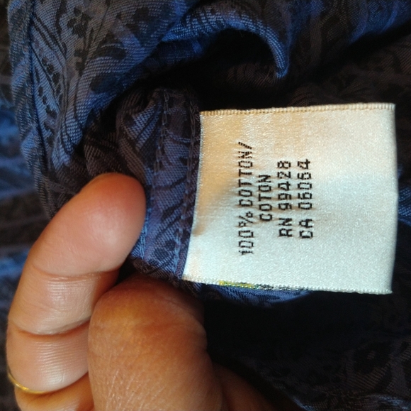 Bugatchi Uomo men's paisley print striped shirt - Picture 6 of 10